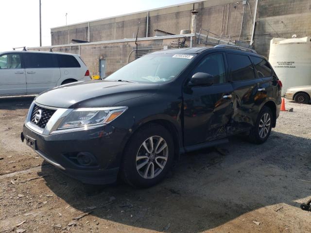 5N1AR2MM5FC698742 - 2015 NISSAN PATHFINDER S BLACK photo 1
