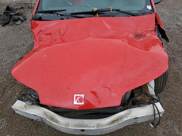 1G8AW15B37Z168072 - 2007 SATURN ION LEVEL 3 RED photo 11