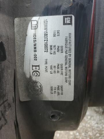 1G8AW15B37Z168072 - 2007 SATURN ION LEVEL 3 RED photo 12