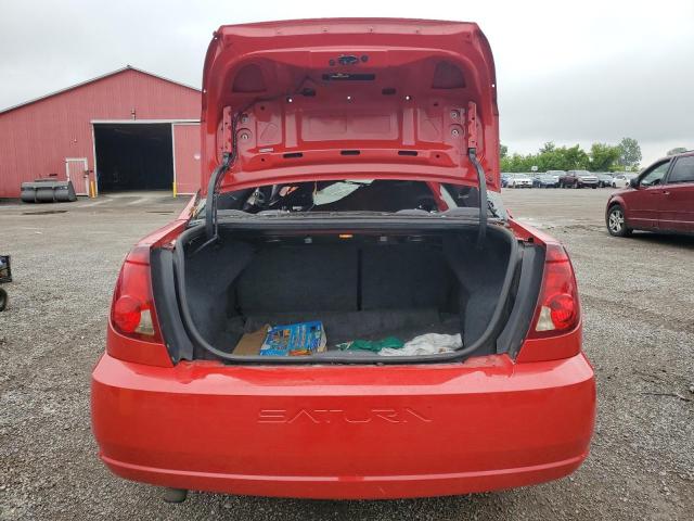 1G8AW15B37Z168072 - 2007 SATURN ION LEVEL 3 RED photo 6