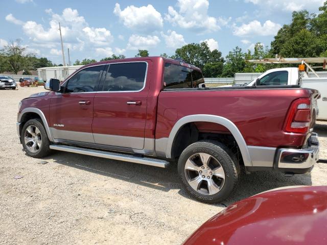 1C6RREJT7KN875124 - 2019 RAM 1500 LARAMIE RED photo 2