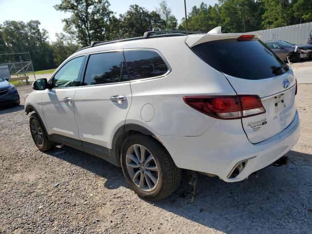 KM8SN4HF7KU307652 - 2019 HYUNDAI SANTA FE X SE WHITE photo 2