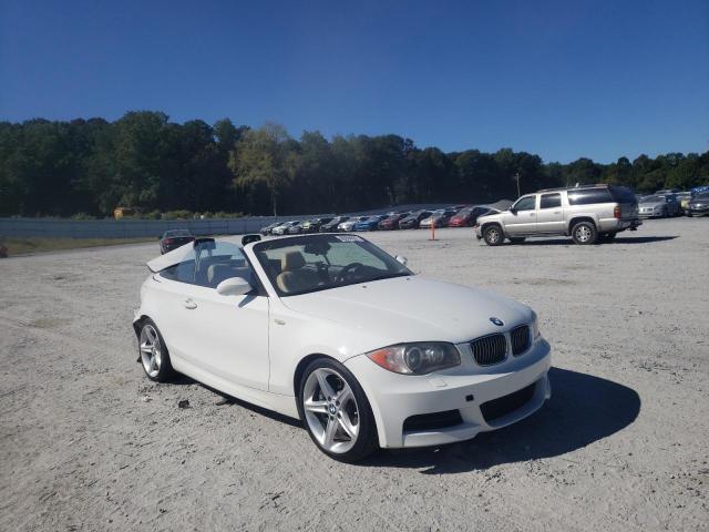 WBAUN93548VF55255 - 2008 BMW 135 I WHITE photo 1