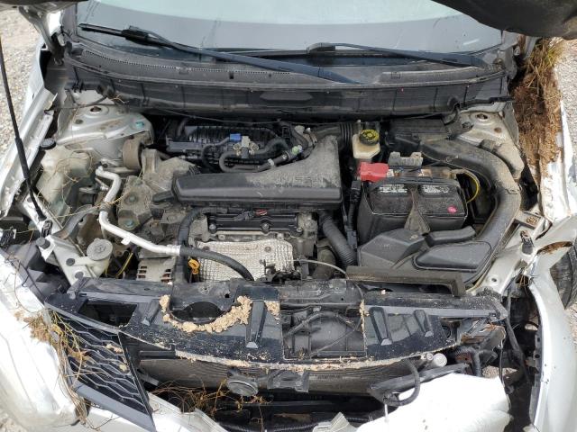 KNMAT2MV1GP652933 - 2016 NISSAN ROGUE S 银色 照片 12