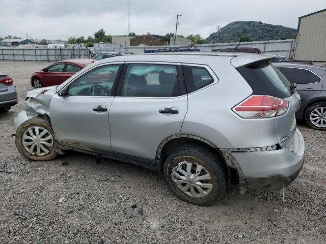 KNMAT2MV1GP652933 - 2016 NISSAN ROGUE S 银色 照片 2