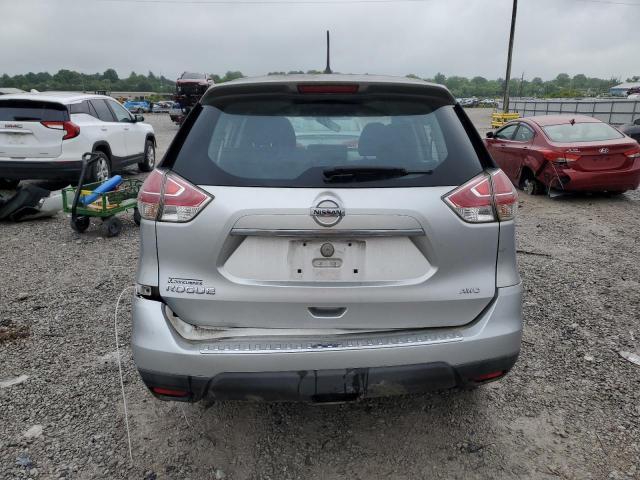 KNMAT2MV1GP652933 - 2016 NISSAN ROGUE S 银色 照片 6