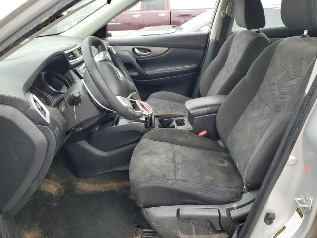 KNMAT2MV1GP652933 - 2016 NISSAN ROGUE S 银色 照片 7