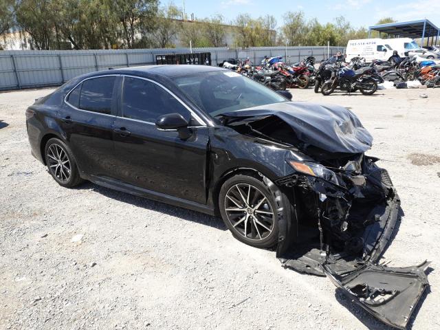 4T1G11AK3PU772055 - 2023 TOYOTA CAMRY SE NIGHT SHADE BLACK photo 4