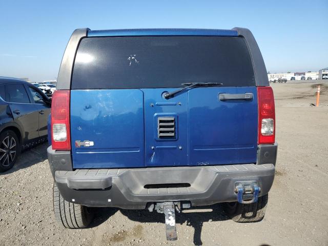 5GTDN136368142161 - 2006 HUMMER H3 BLUE photo 6