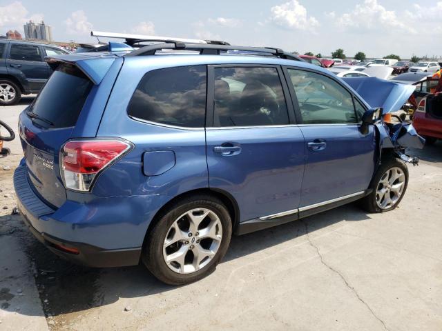 JF2SJAWC4HH809061 - 2017 SUBARU FORESTER 2.5I TOURING BLUE photo 3