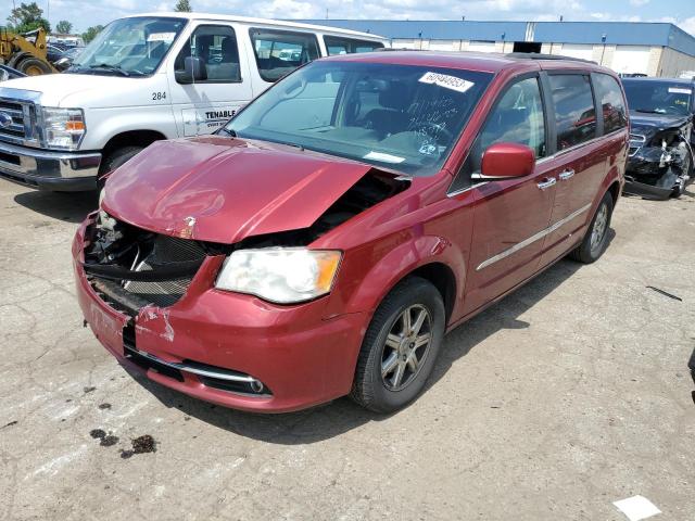 2C4RC1BGXCR118713 - 2012 CHRYSLER TOWN & COU TOURING 红色 照片 1