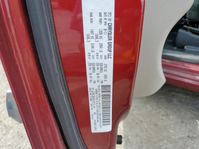 2C4RC1BGXCR118713 - 2012 CHRYSLER TOWN & COU TOURING 红色 照片 13