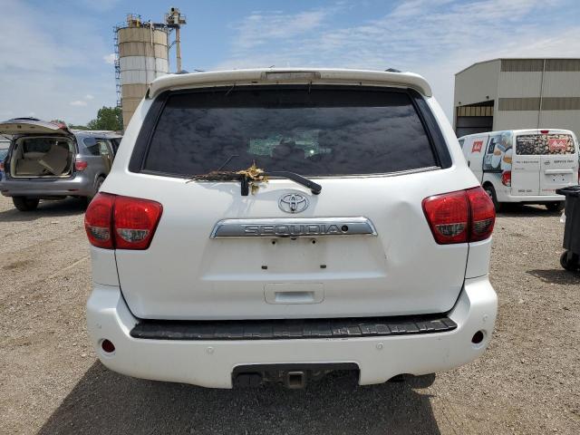 5TDDW5G18CS061058 - 2012 TOYOTA SEQUOIA PLATINUM WHITE photo 6