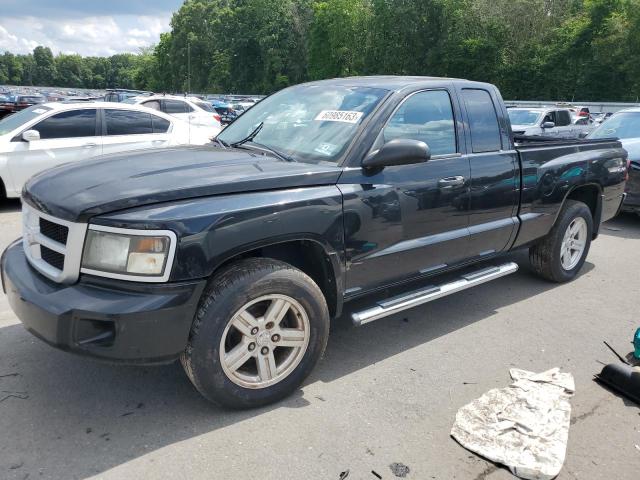 1D7RW3BK5BS646556 - 2011 DODGE DAKOTA SLT BLACK photo 1