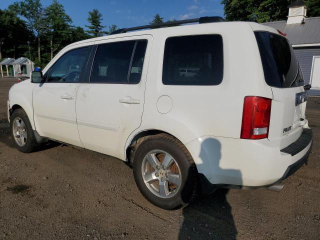 5FNYF4H57AB021097 - 2010 HONDA PILOT EXL WHITE photo 2