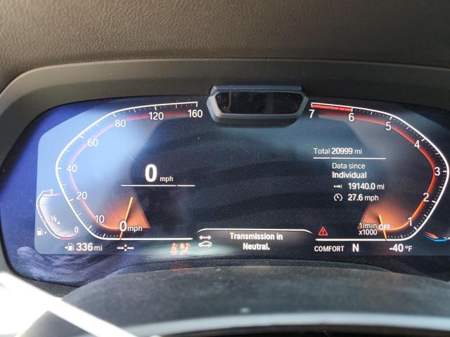 5UXCX4C58KLS38847 - 2019 BMW X7 XDRIVE50I BLACK photo 9