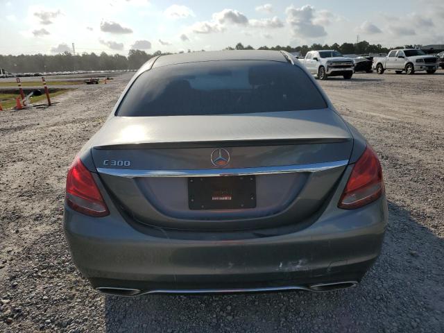 55SWF4JB4HU233830 - 2017 MERCEDES-BENZ C 300 GRAY photo 6