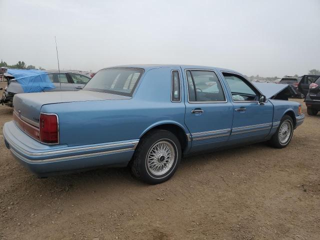 1LNLM81W7PY703315 - 1993 LINCOLN TOWN CAR EXECUTIVE Blau Foto 3