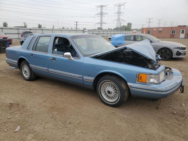 1LNLM81W7PY703315 - 1993 LINCOLN TOWN CAR EXECUTIVE Blau Foto 4