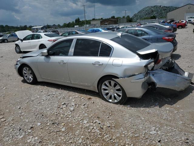 KMHGC46E79U020862 - 2009 HYUNDAI GENESIS 3.8L SILVER photo 2