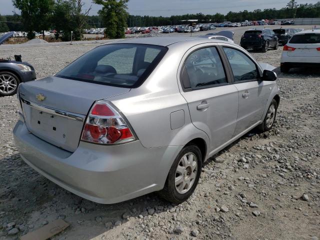 KL1TD56698B167331 - 2008 CHEVROLET AVEO BASE Gümüş foto 3