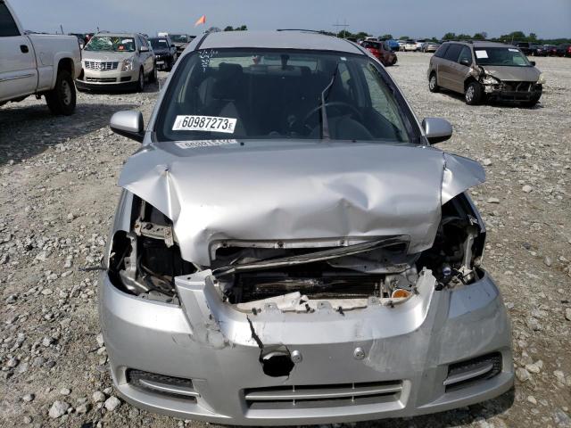 KL1TD56698B167331 - 2008 CHEVROLET AVEO BASE Gümüş foto 5