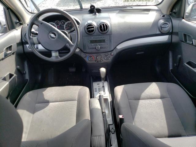 KL1TD56698B167331 - 2008 CHEVROLET AVEO BASE Gümüş foto 8