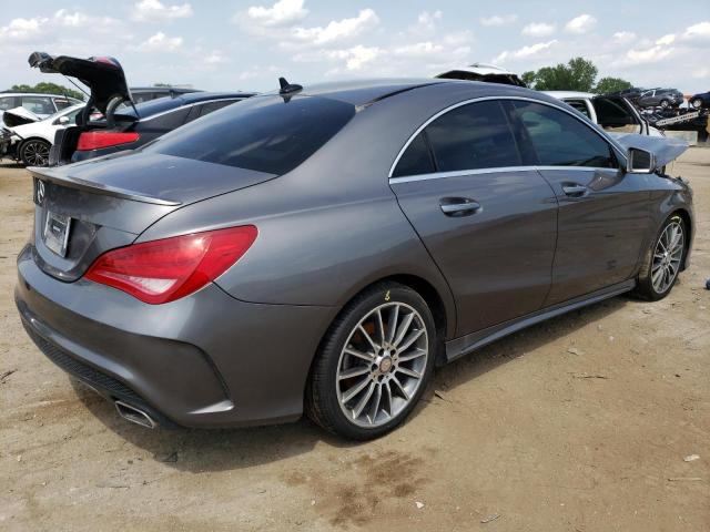 WDDSJ4GBXGN303195 - 2016 MERCEDES-BENZ CLA 250 4MATIC GRAY photo 3