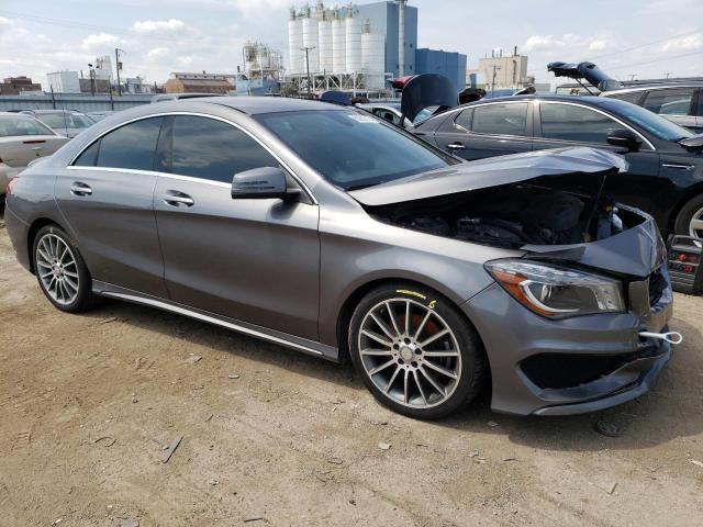 WDDSJ4GBXGN303195 - 2016 MERCEDES-BENZ CLA 250 4MATIC GRAY photo 4