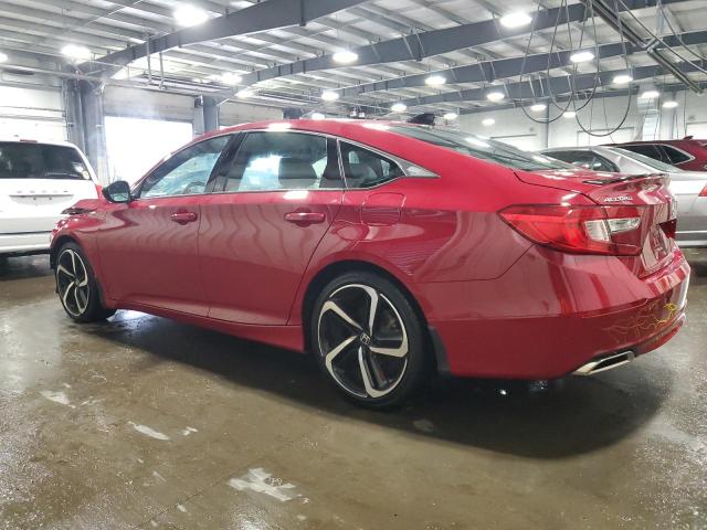 1HGCV1F38NA058687 - 2022 HONDA ACCORD SPORT 红色 照片 2
