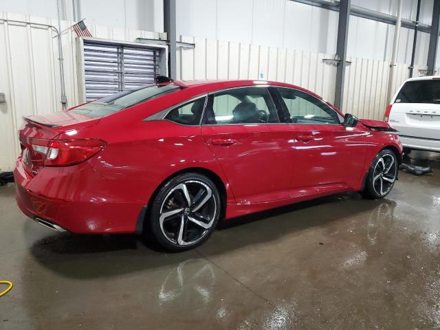 1HGCV1F38NA058687 - 2022 HONDA ACCORD SPORT 红色 照片 3