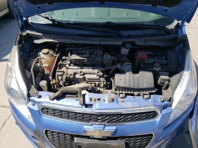 KL8CD6S98FC739262 - 2015 CHEVROLET SPARK 1LT BLUE photo 11