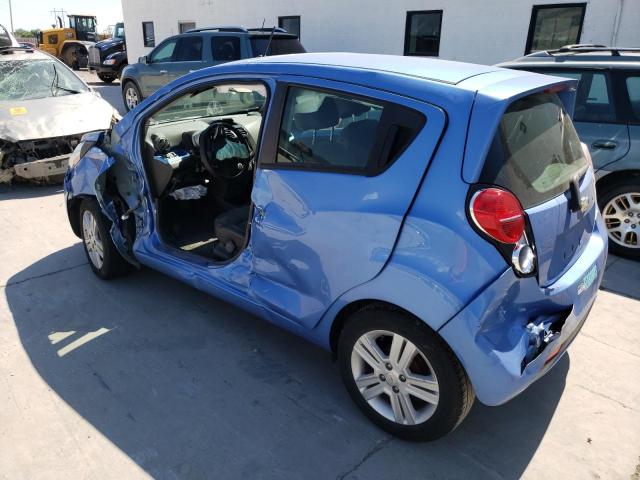 KL8CD6S98FC739262 - 2015 CHEVROLET SPARK 1LT BLUE photo 2