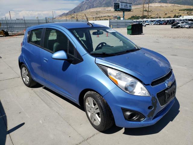 KL8CD6S98FC739262 - 2015 CHEVROLET SPARK 1LT BLUE photo 4