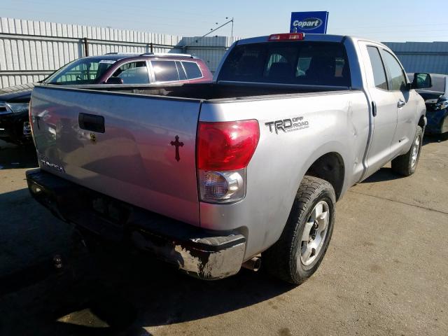 5TFRV54118X061465 - 2008 TOYOTA TUNDRA DOUBLE CAB  photo 4