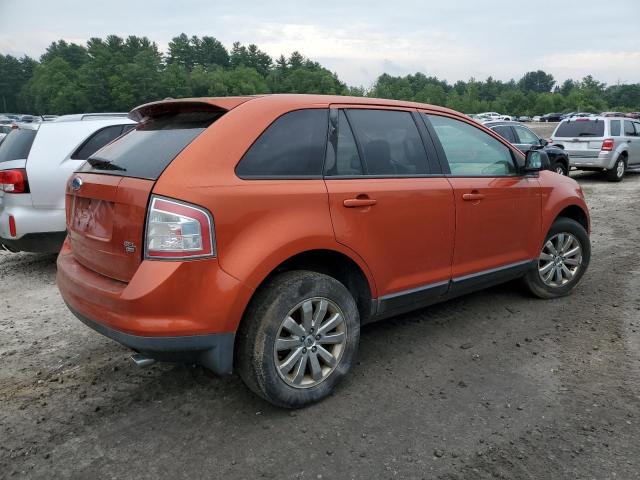 2FMDK49C77BA79574 - 2007 FORD EDGE SEL PLUS ORANGE photo 3