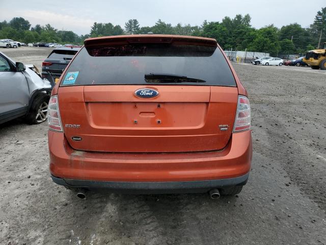 2FMDK49C77BA79574 - 2007 FORD EDGE SEL PLUS ORANGE photo 6