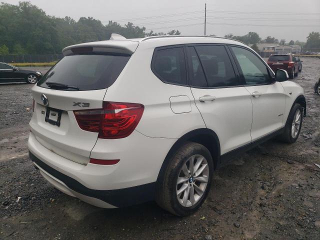 5UXWX9C36H0T24628 - 2017 BMW X3 XDRIVE28I WHITE photo 3