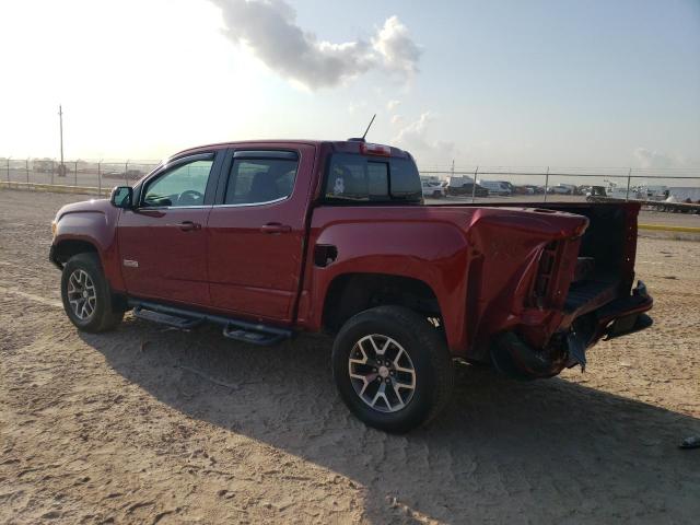 1GTG6CEN0J1129810 - 2018 GMC CANYON SLE BURGUNDY photo 2