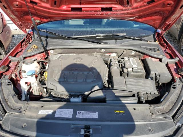 1VWLA7A3XKC003787 - 2019 VOLKSWAGEN PASSAT WOLFSBURG RED photo 11