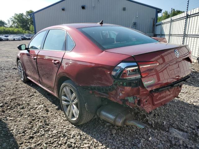 1VWLA7A3XKC003787 - 2019 VOLKSWAGEN PASSAT WOLFSBURG RED photo 2