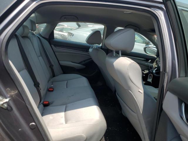 1HGCV3F11KA006047 - 2019 HONDA ACCORD HYBRID GRAY photo 10