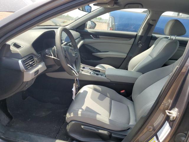 1HGCV3F11KA006047 - 2019 HONDA ACCORD HYBRID GRAY photo 7