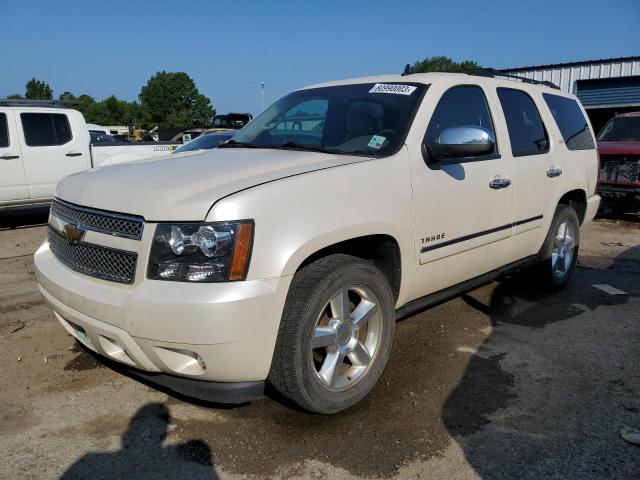 1GNSCCE09DR120737 - 2013 CHEVROLET TAHOE C1500 LTZ BEIGE photo 1