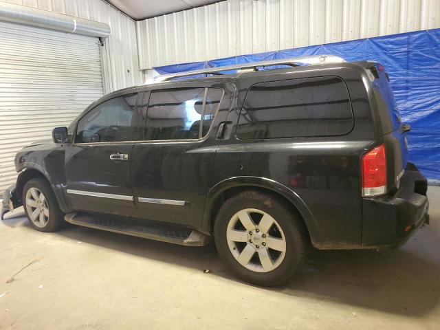 5N1BA0ND9AN609749 - 2010 NISSAN ARMADA SE BLACK photo 2