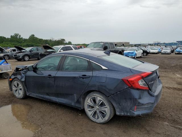 19XFC1F34HE005701 - 2017 HONDA CIVIC EX BLUE photo 2