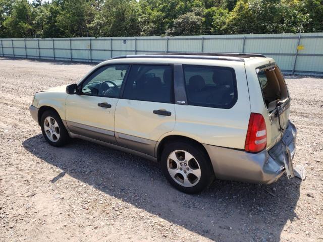 JF1SG65644H754567 - 2004 SUBARU FORESTER 2.5XS GOLD photo 2