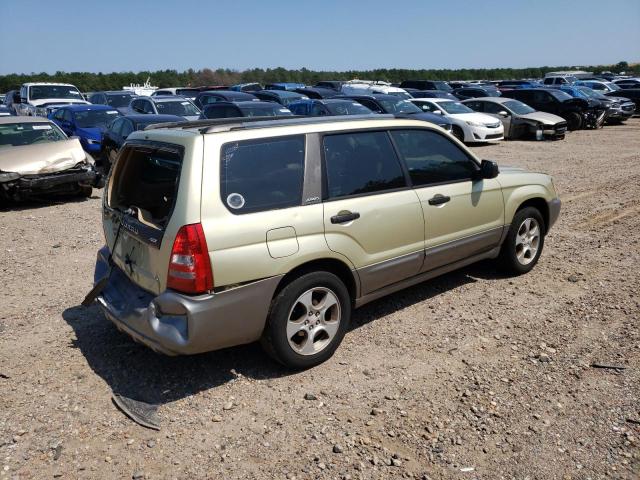 JF1SG65644H754567 - 2004 SUBARU FORESTER 2.5XS Золотой фото 3