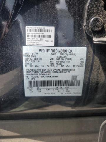 5LM5J7WC1NGL09464 - 2022 LINCOLN AVIATOR RESERVE Қара фото 13