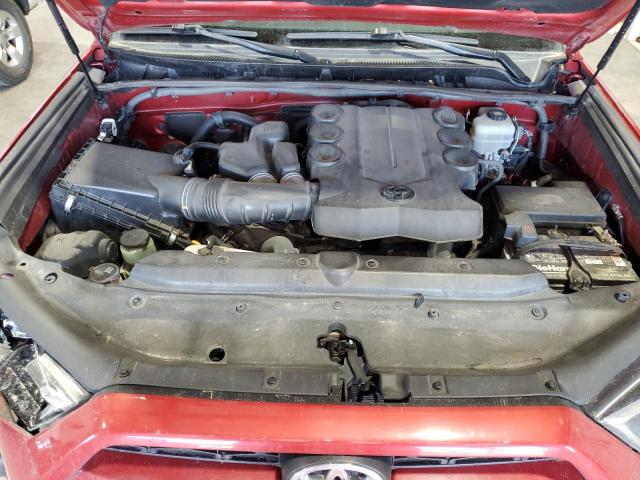 JTEBU5JR9J5500505 - 2018 TOYOTA 4RUNNER SR5/SR5 PREMIUM Bordo fotoğraf 12